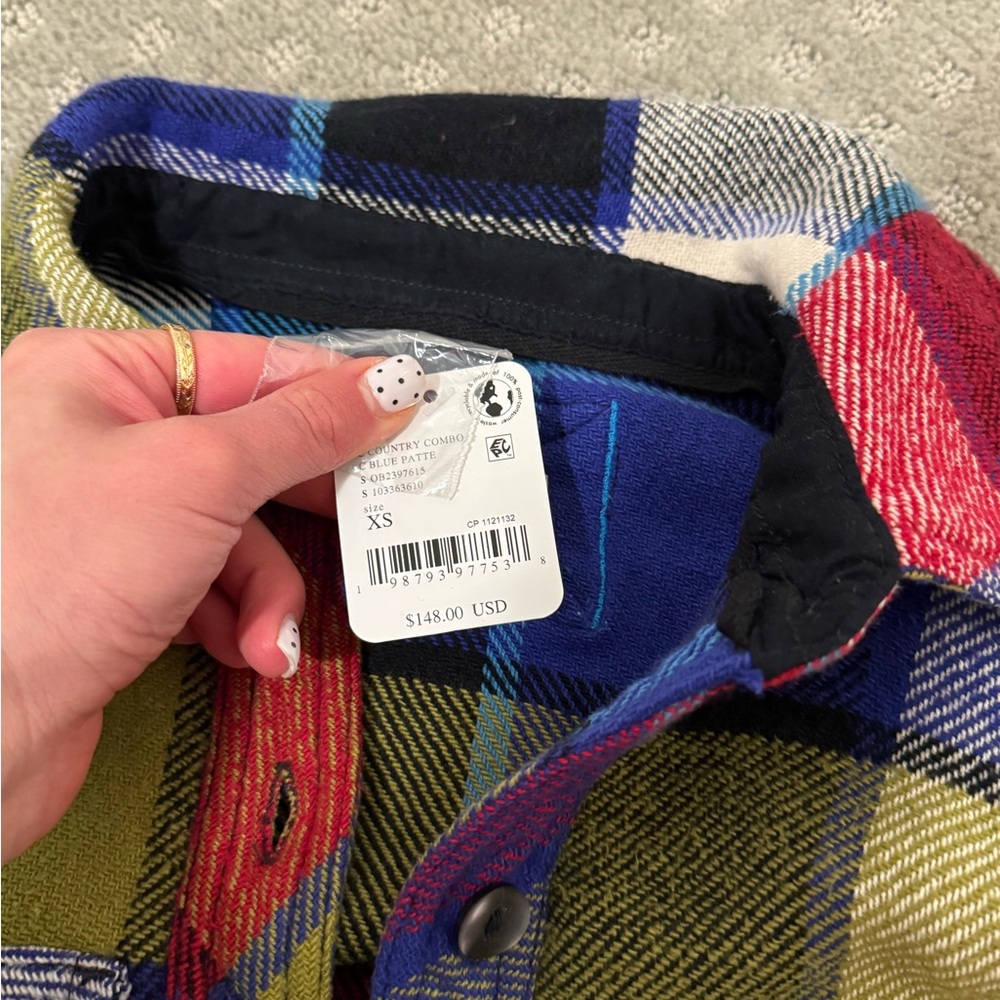 Free People Cropped Shacket